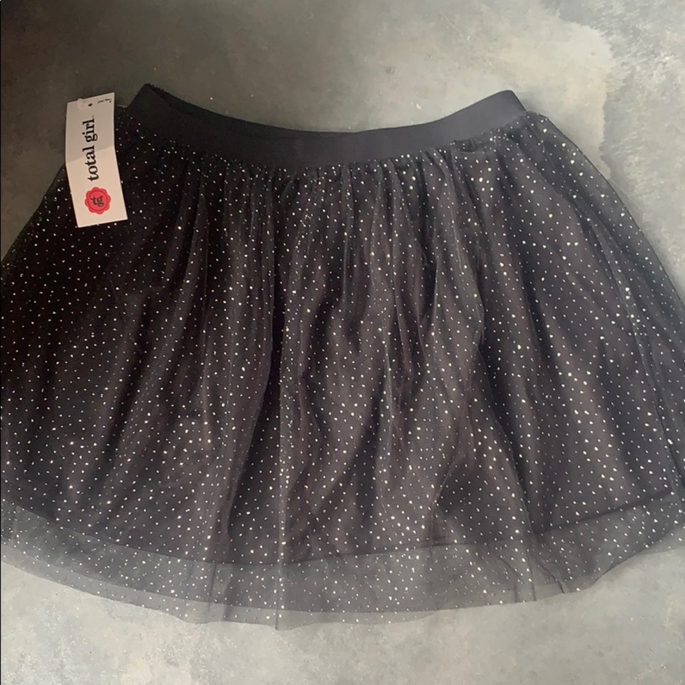 Selling glittering kids skirt
